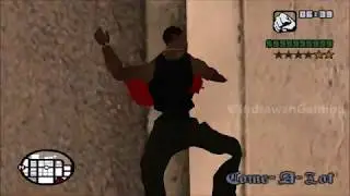 GTA San Andreas - Wasted Falling from the Sky in Las Venturas