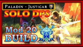 Mod 20 Paladin *HDPS* Build for Making Solo Content EASY! - Neverwinter