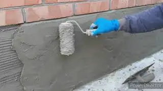Eternal plaster of the basement for 