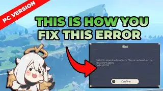 How to fix error 9203 -  Failed to download resource files or network error