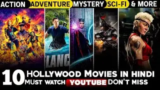 Top 10 Best Fantasy/Adventure Hollywood Movies in Hindi | New Hollywood movies