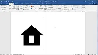 How to insert house building symbol in word