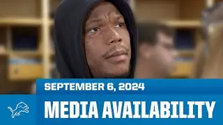 David Montgomery meets with the media | September 6, 2024