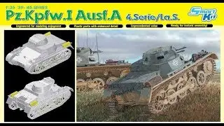 In-box Review: Dragon 6451 Panzer I Ausf.A 4.Serie/La.S