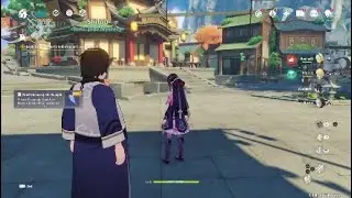 Genshin Impact- AN organization known as wangsheng- Talk to Zhongli outside (read description)