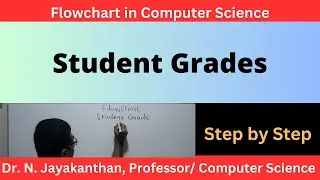 Flowchart to Calculate Student Grades || A Step-by-Step Flowchart for Calculating Student Grades