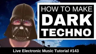 How to Make Dark Techno Like Adam Beyer & Charlotte de Witte | Live Electronic Music Tutorial 