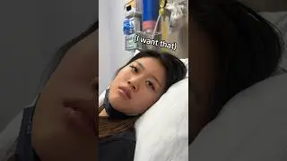 She’s scared of needle 💉💊 