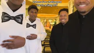 Usher’s Son Naviyd Challenged Me To A Sing Off 😱