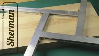 Adjustable router template