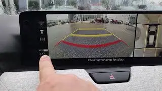 2024 Mazda CX-90: see through mode in the 360 vehicle camera
