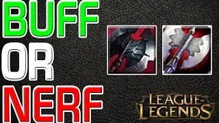 LoL: BUFF OR NERF - Black Cleaver (Patch 5.8) [GER]