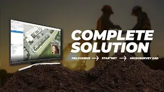 FieldGenius, STAR*NET, and MicroSurvey CAD - The Field to Finish Solution