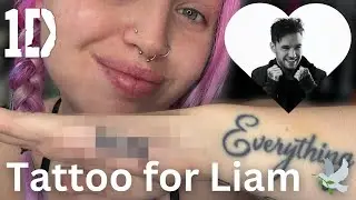 GIVING MYSELF A LIAM PAYNE TATTOO TO HONOR HIM 🕊️