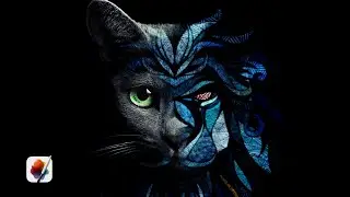 Эффект двойной экспозиции в Pixelmator Pro/Mac OS