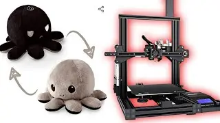 The first 3D Printed Reversible Octopus #shorts