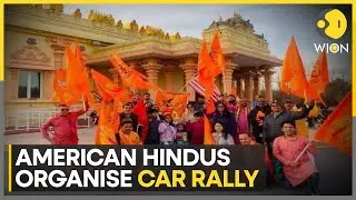 US: American Hindus rally to celebrate Ayodhyas Ram Mandir inauguration in Maryland | WION