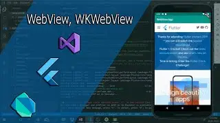 Visual Studio Code (Flutter - Dart) WebView, WKWebView