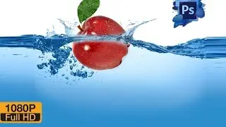 Fruit in Water Splash Photo Manipulation in Photoshop CS6 or CC