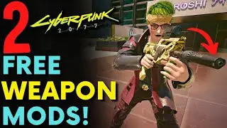 Cyberpunk 2077 - FREE WEAPON MODS! | Free Muzzles (Locations & Guide)