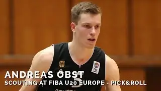 Andreas Obst bei der FIBA U20-Europameisterschaft 2016: Pick&Roll