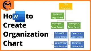 How to Create Organizational Chart in Microsoft Word