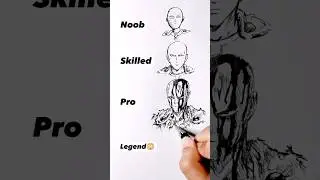 How to Draw Saitama | OnePunchMan 😳 