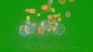 Fireworks Green Screen Animation Effect Chromakey Overlay Футаж Фейерверк 18 Эффект хромакей