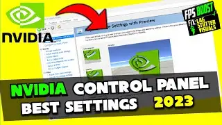 ➢Nvidia Control Panel *Best Settings* | Optimize Nvidia Control Panel for gaming & editing 2023