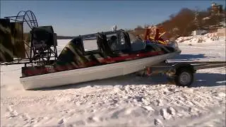 Разгрузка погрузка Аэросаней 