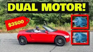 We Put Two Electric Motors in Hondas Smallest Sports Car and it Rips!