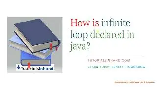 how is an infinite loop declared in java? | how to avoid infinite loop java?