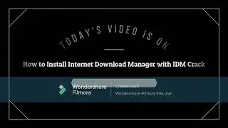 IDM Crack | How to Install IDM with IDM Crack | IDM Alternative 