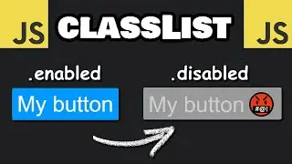 Learn the JavaScript classList property easy! 💡
