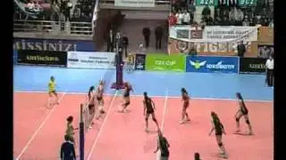 Azerrail Baku Eczacibashi Istanbul CEV CUP Part 3