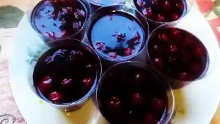 ДЕЛАЕМ ВИШНЕВОЕ ЖЕЛЕ (CHERRY JELLY)
