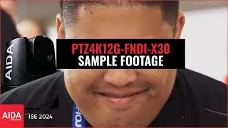 AIDA Imaging 4K HDMI Sample Footage - Full NDI® & 12G-SDI PTZ Camera (PTZ4K12G-FNDI-X30)