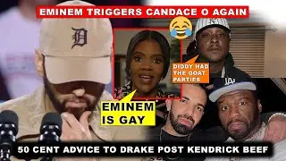 Eminem TRIGGERS Candace Owens AGAIN 😂, 50 Cent Reveals Advice to Drake, Jadakiss on Diddy parties