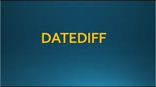 DATEDIFF DAX in Power BI 