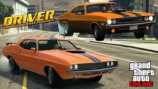 GTA 5 - Game Build - Driver San Francisco Dodge Challenger R/T (Gauntlet Classic Customization)