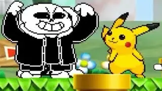 UNDERPANTS SANS & PIKACHU TEAM UP VS MUGENS | FUNNY GAMING