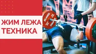 ЖИМ ЛЕЖА ТЕХНИКА | Жим Лежа без Экипировки | Спортивная Адаптология