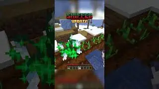 I made Minecraft Sniffers have a new Snowy Plant!  #minecraft #gaming #shorts #snifferupdate