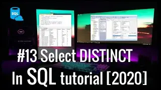 #13 select distinct in SQL how to use it with example.[2021]