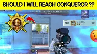 Should I will Reach Conqueror this Time ? 😩 Solo fpp rank push to Conqueror 🔥🥵.