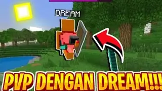 GW LAWAN #dream  PLAYER TERKUAT DI MINECRAFT DAN GW MENANG ???