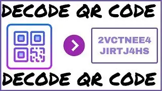 Decode 2FA QR Code Back to Text