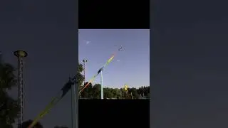 Аттракционы Катапульта и Бустер в парке Дива Остров СПб 