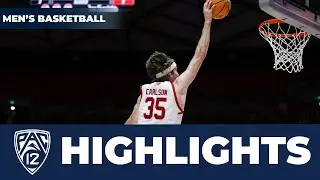 Washington vs. Utah Mens Basketball Highlights | 2023-24 Season