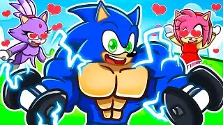 Sonic Spends $100,000 To RIZZ Girls In Roblox GYM LEAGUE!